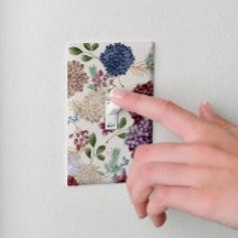 Hortênsia Botânica Floral Grandmillennial Vintage