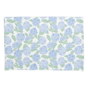 Hortênsia Floral Azul e Verde