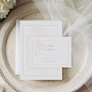 Hortênsia Formal Elegante Resposta de Casamento Ma