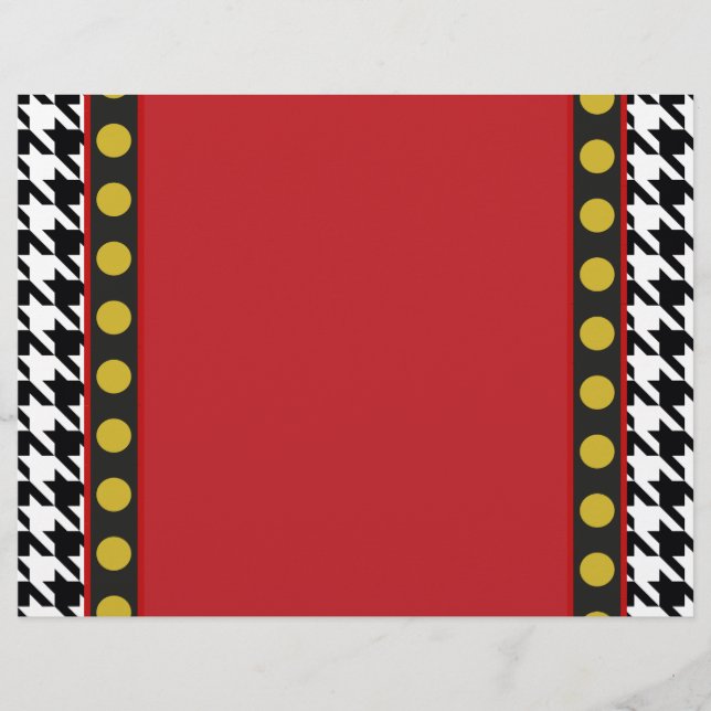 Horto natalino Dogtooth, Houndstooth (Frente)