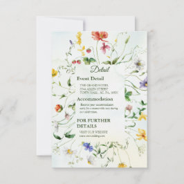 Horto Whimsical Garden Watercolor, Flor Selvagem,