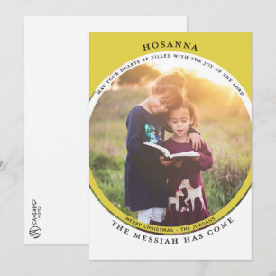 Hosanna Cartão com fotos