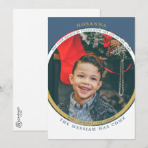 Hosanna Cartão com fotos