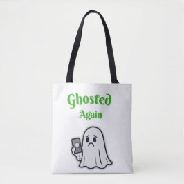 Hospedado novamente - Sad Ghost Tote Bag