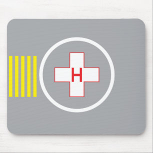 Hospital 6 de Mousepad do heliporto