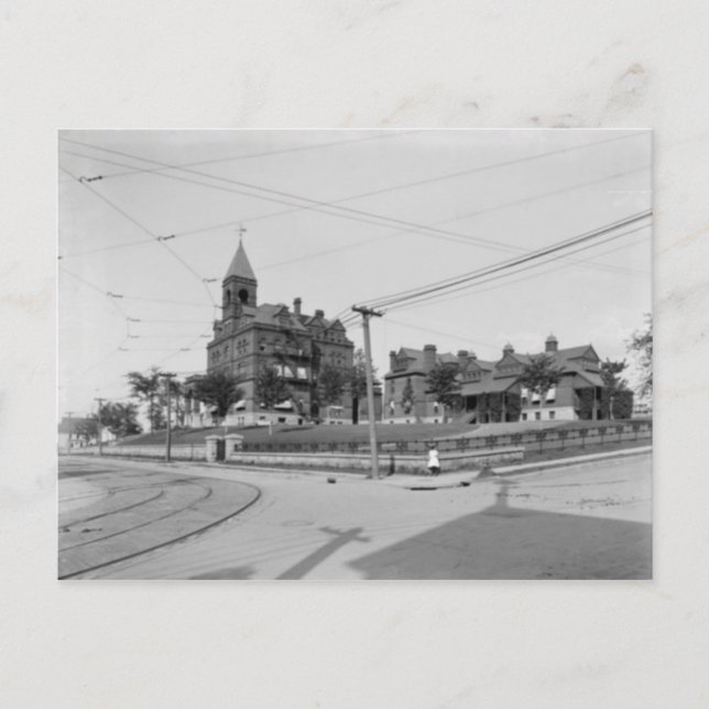 Hospital Moses Taylor Scranton Pa. Cartão Postal (Frente)