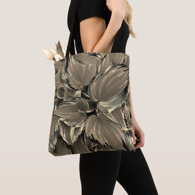 "Hostas" Tote Bag (Close Up)