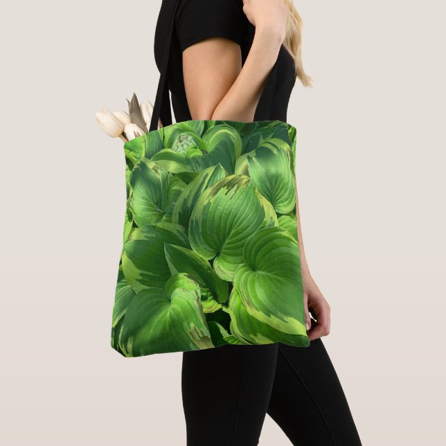 "Hostas" Tote Bag (Close Up)