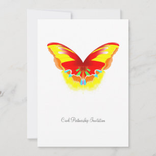 Hot Butterfly - Convite para Parceria Civil