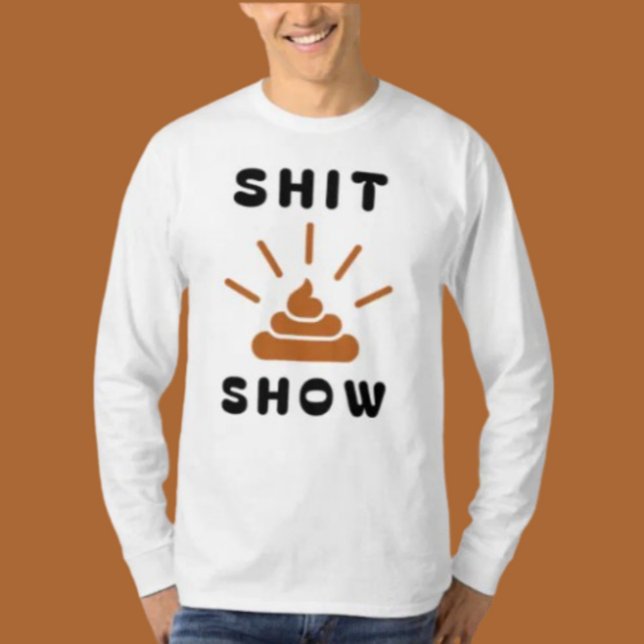 Hot Mess Express | Camisa Divertida de Manga Longa (Criador carregado)
