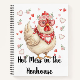 Hot Mess in the Henhouse Valentine Chicken Grid