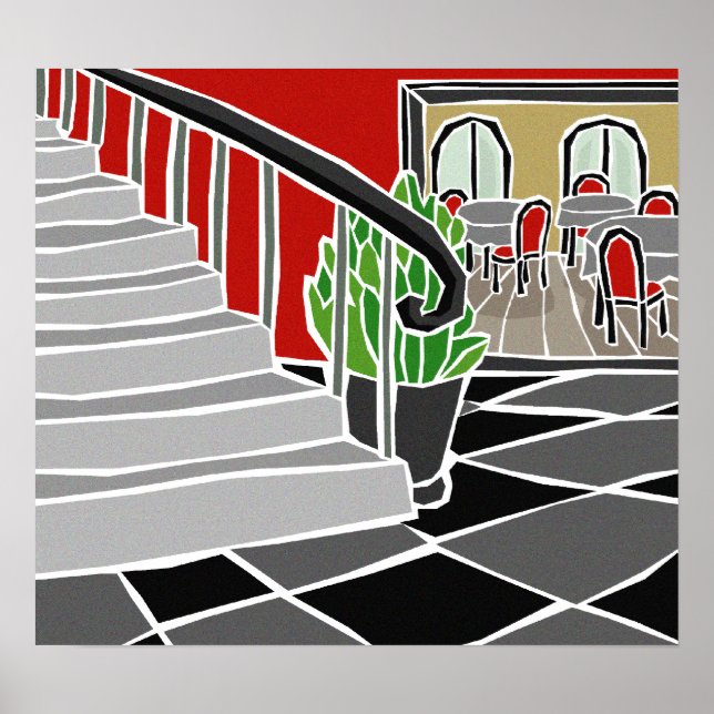 Hotel Café Poster (Frente)