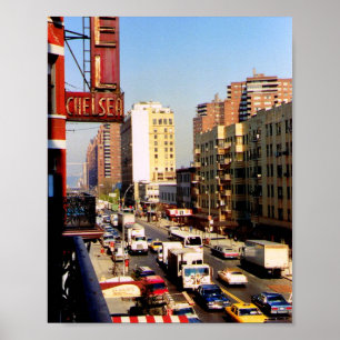 Hotel Chelsea, 8 x 10, Nova Iorque, impressão
