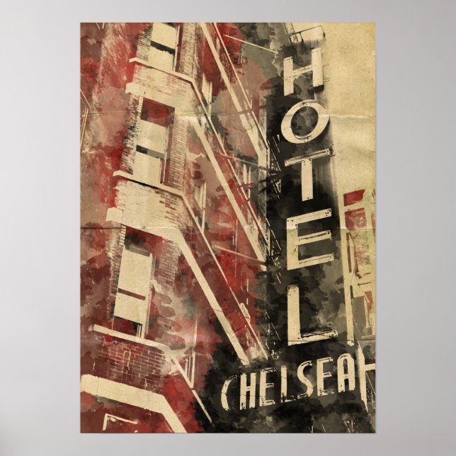 Hotel Chelsea Hotel Poster (Frente)