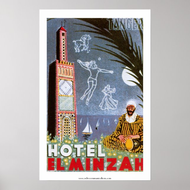 Hotel El Minzah Poster (Frente)