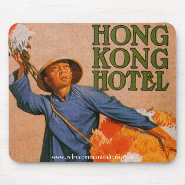 Hotel Mousepad de Hong Kong (Frente)