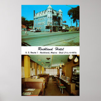 Hotel Rockland, por volta de Poster dos anos 50