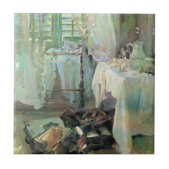 Hotel Room por John Singer Sargent (Frente)