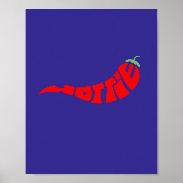 ‘HOTTIE’ Matt poster (Frente)