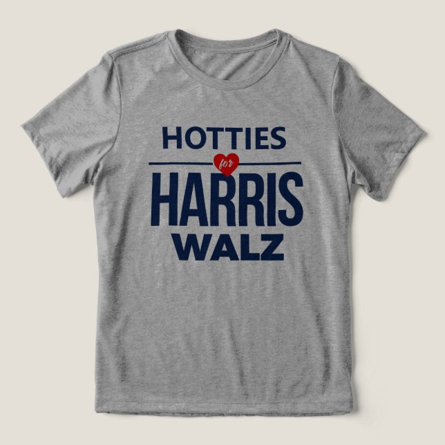 Hotties para Harris Walz (Design frontal)