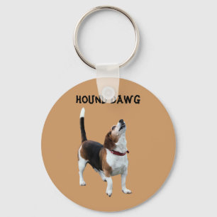 Hound Dawg Beagle Engraçado Chaveiro