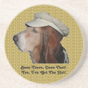 Hound porta copos Basset Estava Lá, Feito Isso