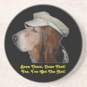 Hound porta copos Basset Estava Lá, Feito Isso