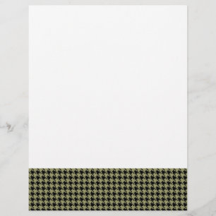 Houndstooth Avocado e Preto
