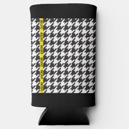 Houndstooth Envolvido com Cuidado