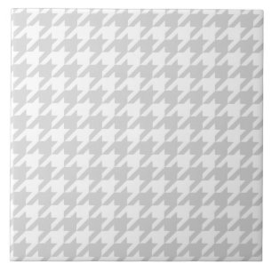 Houndstooth prateado 1