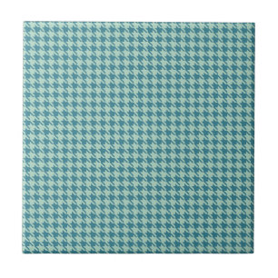 Houndstooth Seafoam e Teal