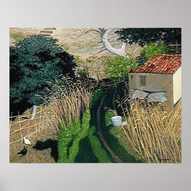 House and Reeds - Felix Vallotton Poster (Frente)