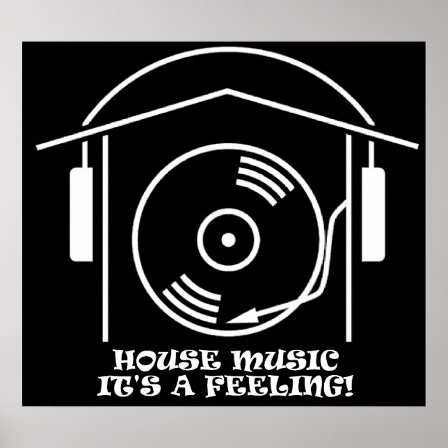 House Music Poster (Frente)