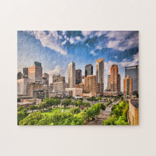 Houston Cityscape Building Quebra-cabeça