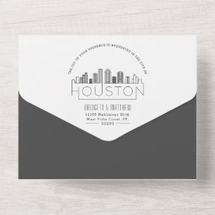 Houston Deco Skyline Casamento