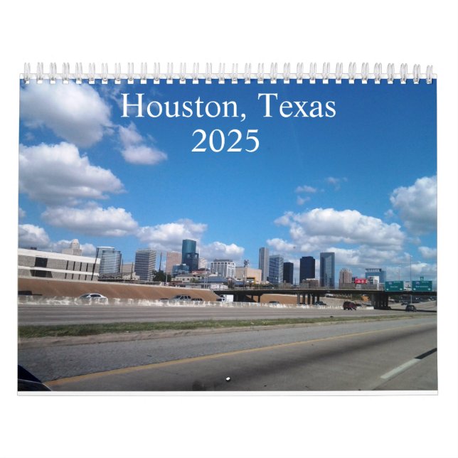 Houston, Texas - Calendário 2025 (Capa)