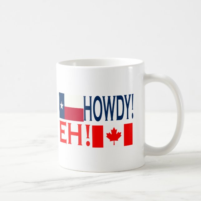 Howdy! Eh! Caneca (Direita)