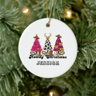 Howdy Enfeites de natal - Personalizar o Saque Oci