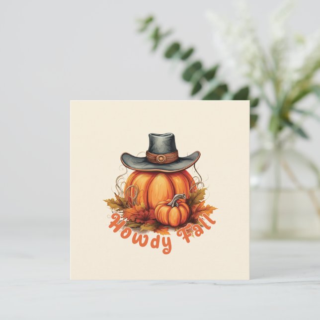 Howdy Fall (Em pé/Frente)