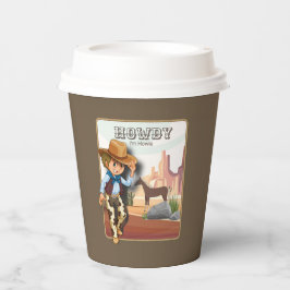 Howdy howies 1º aniversário de papel impresso anim