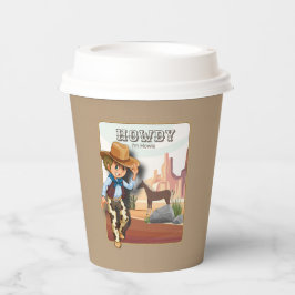 Howdy howies 1º aniversário de papel impresso anim