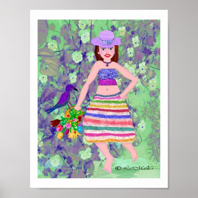 Howdy LeeMarie's Creative Design Poster (Frente)