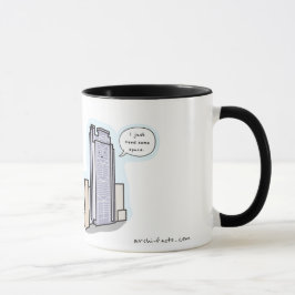HSBC que constrói a caneca de café