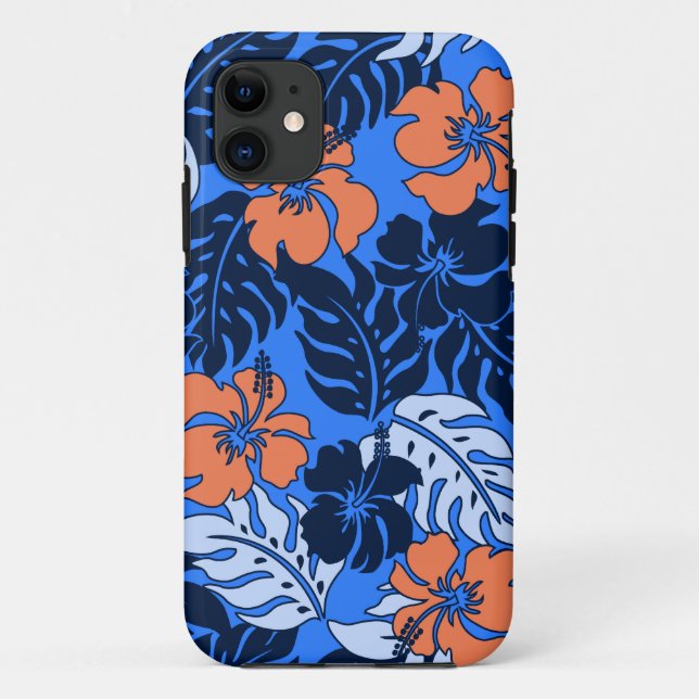 Huakini Bay Hawaiian Hibiscus iPhone 5 Capas (Verso)