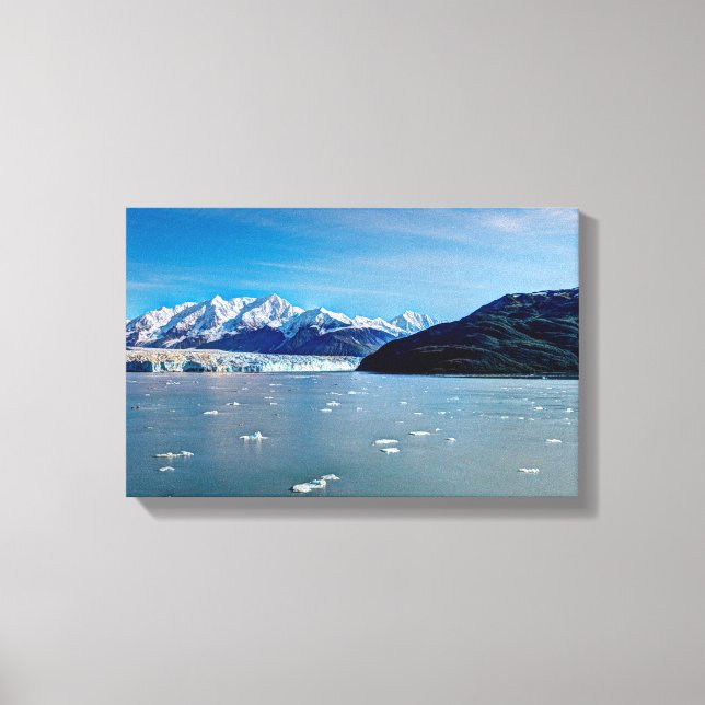 Hubbard Glacier, Alaska Canvas print (Frente)
