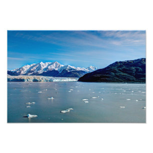 Hubbard Glacier, impressão de Foto do Alasca