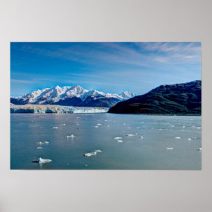 Hubbard Glacier, Poster do Alasca