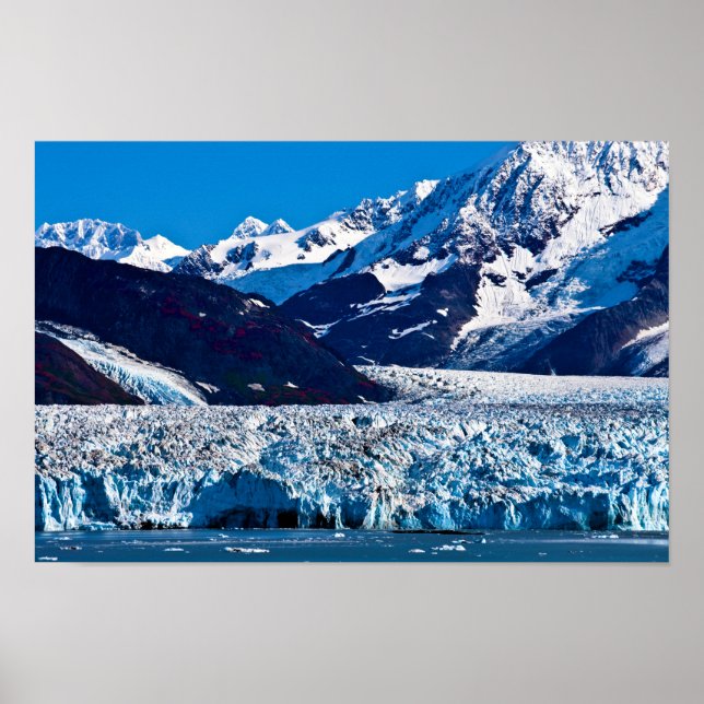 Hubbard Glacier, Poster do Alasca (Frente)