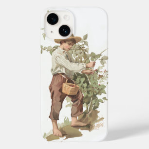Huckleberry Finn Picking Berries