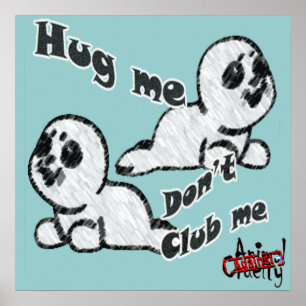 Hug, não Clube Poster